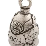 Guardian bell, gremling bell, motorbike bell, motorcycle bell lady rider