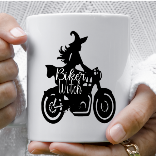 female riders, lady biker, biker chick, girl keyring, biker, motorbike, motorcycle keyring, mug, biker, biker witch personalised mug