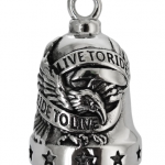 Guardian bell, gremling bell, motorbike bell, motorcycle bell live to ride / ride to live 1