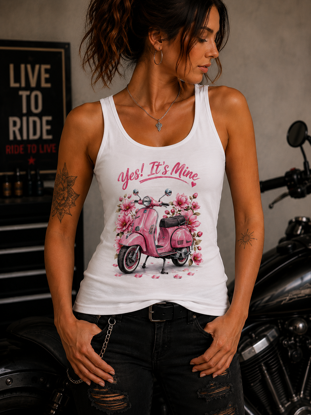 Vespa Yes it’s mine T-Shirt
