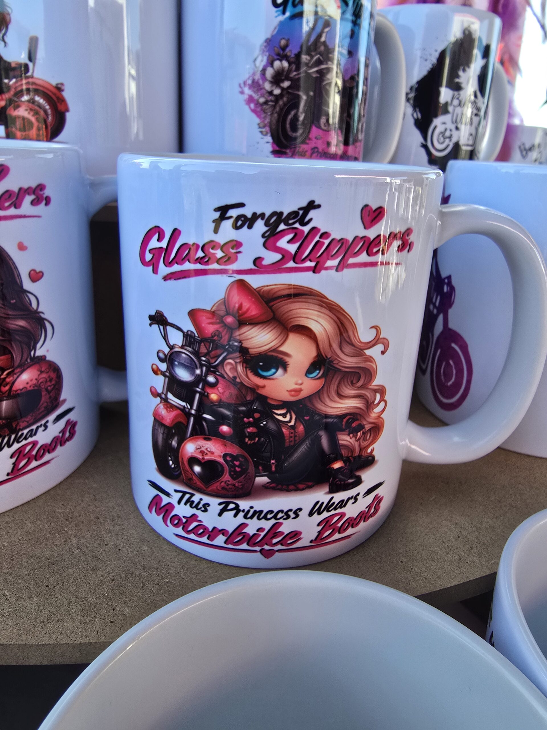 Forget Glass Slippers,This Princess Wears Motorbike Boots Tank Top Chibi girls - Image 8